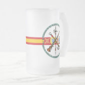 レチェデパンテラ フロストグラスビールジョッキ (正面右)