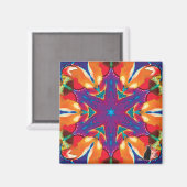 レチクル万華鏡のように千変万化するパターン磁石 マグネット (正面/裏面)