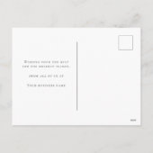 レッエレガントドフローラタイポグラフィ シーズンポストカード (裏面)