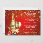 レッエレガントド·ボーク·ライトズ·ニューイブ·パーティー 招待状 (正面)