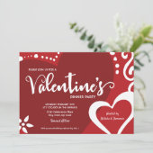 レッカスタムドバレンタインディナーパーティの招待状 招待状 (スタンド正面)