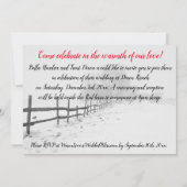 レッカスタムドバーンウィンターウェディング 招待状 (裏面)