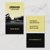 レッカー車の名刺 名刺 (正面/裏面)