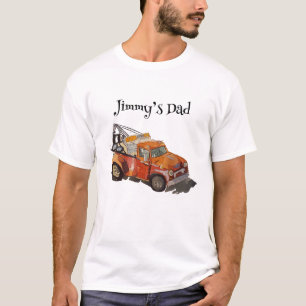 レッカー車の少年誕生日パーティー Tシャツ