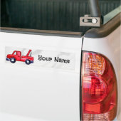 レッカー車 バンパーステッカー (トラック上)