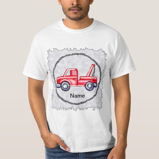 レッカー車Tシャツ Tシャツ (正面)