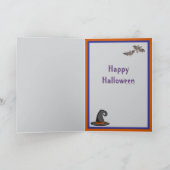 レッガイド ハロウィン 折りたたみ式 グリーティング カード カード (内部)
