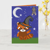 レッガイド ハロウィン 折りたたみ グリーティング カード (黄色い花)