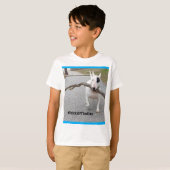 レックスはTVテリア日のティーの棒をからかいます Tシャツ (正面フル)