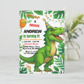 レックスカスタムT少年の誕生日パーティー 招待状 (スタンド正面)