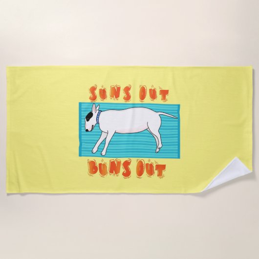 レックスサンズアウトバンスアウトタオル ビーチタオル (正面)