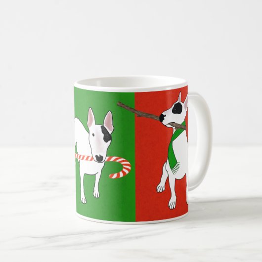 レックスザテレビテリアハッピーホリデーズマグ コーヒーマグカップ (正面右)