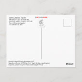 レックススミス飛行機 ポストカード (裏面)