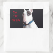 レックステリアあなたのパイホールシールをシャットダウン 長方形シール (バッグ)