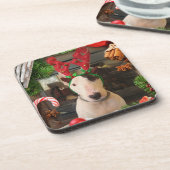 レックステリアのクリスマスのコースター コースター (左側)
