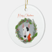 レックステリアのクリスマスオーナメント セラミックオーナメント (左)
