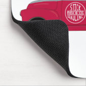 レックステリア赤トラック マウスパッド (コーナー)