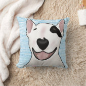 レックステリア、おもしろい、ハッピーピローデザイン クッション (ブランケット)