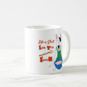 レックステレビのテリアの生活は短いマグカップ コーヒーマグカップ (正面右)