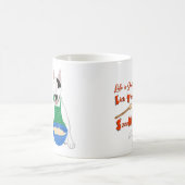 レックステレビのテリアの生活は短いマグカップ コーヒーマグカップ (中央)