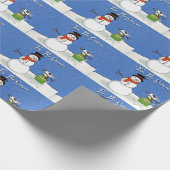 レックステレビのテリア'Tis The Season Wrapping紙 ラッピングペーパー (角)