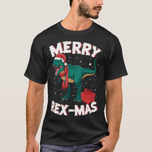 レックスメリーマスクリスマス Tシャツ (正面)