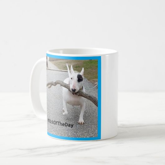 レックス日のマグのTVテリアの棒 コーヒーマグカップ (正面左)