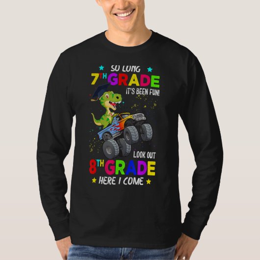 レックス長7年生Lookout 8年生ここI Co Tシャツ (正面)