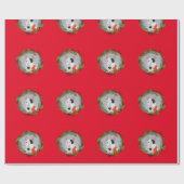 レックス·テレビ·テリア·クリスマス·ラップ ラッピングペーパー (フラット)