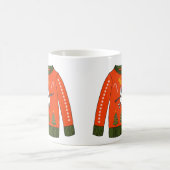 レックスTVテリアのクリスマスセーターマグ コーヒーマグカップ (中央)