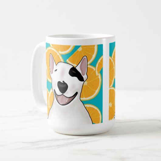 レックスTVテリアフルーツマグ コーヒーマグカップ (正面左)