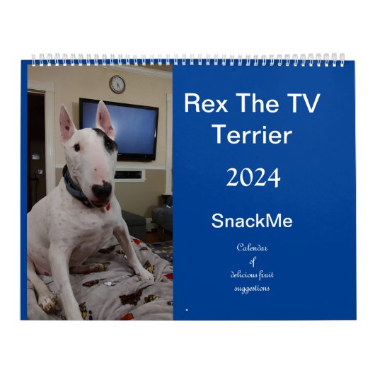 レックスTV Terrier 2024 SnackMeカレンダー カレンダー (カバー)