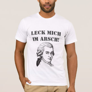 『レックミッチイムアルシュ』モーツァルト引用文 Tシャツ