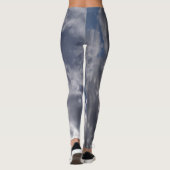 レッグに形成される嵐のユニーク雲 レギンス (裏面)