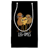 レッグウメおもしろいレグメプンダークBG スモールペーパーバッグ (正面)