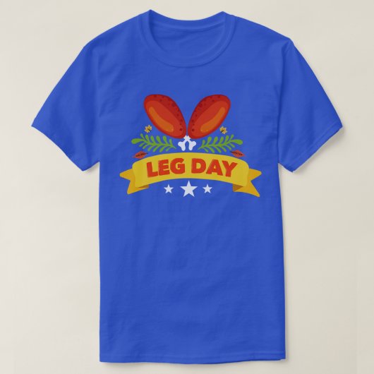 レッグデイギフト感謝祭 Tシャツ (デザイン正面)