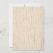 レッコーのベビーシャワー招待状 招待状 (裏面)