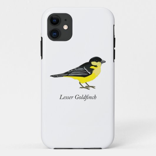 レッサーゴールドフィンチ Case-Mate iPhoneケース (裏面)
