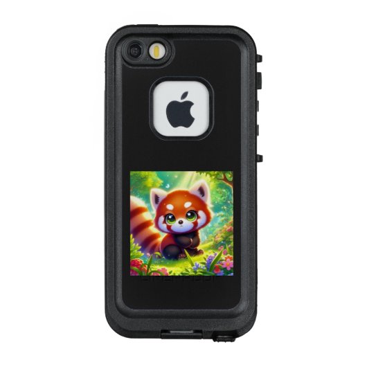 レッサーパンダくんの冒険 LifeProof iPhoneケース (裏面)