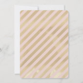 レッサーパンダのシンプルなピンクの女の子の誕生日 招待状 (裏面)