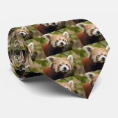レッサーパンダのタイ ネクタイ (ロール)