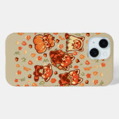 レッサーパンダの秋 Case-Mate iPhoneケース (裏面 (横))