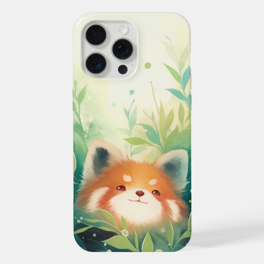 レッサーパンダの秘境 iPhoneケース (裏面)