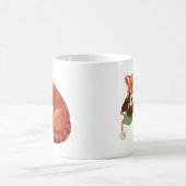 レッサーパンダの茶時間 コーヒーマグカップ (中央)