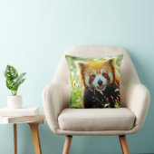 レッサーパンダの装飾用クッション クッション (椅子)