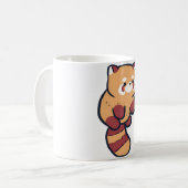 レッサーパンダの魔法 コーヒーマグカップ (正面左)