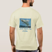 レッサーパンダを救って下さい Tシャツ (裏面)