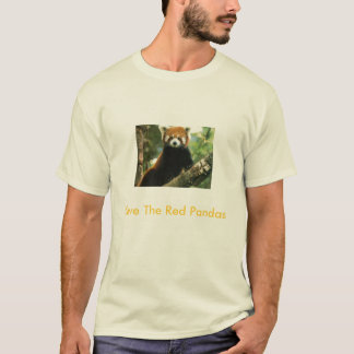レッサーパンダを救って下さい Tシャツ