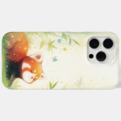 レッサーパンダ保護区 Case-Mate iPhoneケース (裏面 (横))