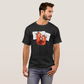 レッサーパンダ公式の眠り Tシャツ (正面フル)